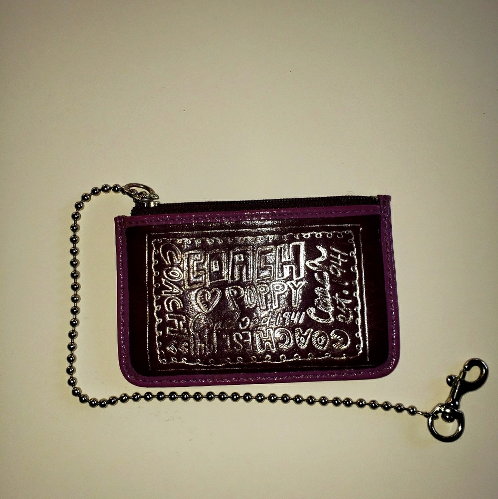 Coach Poppy ID/card case